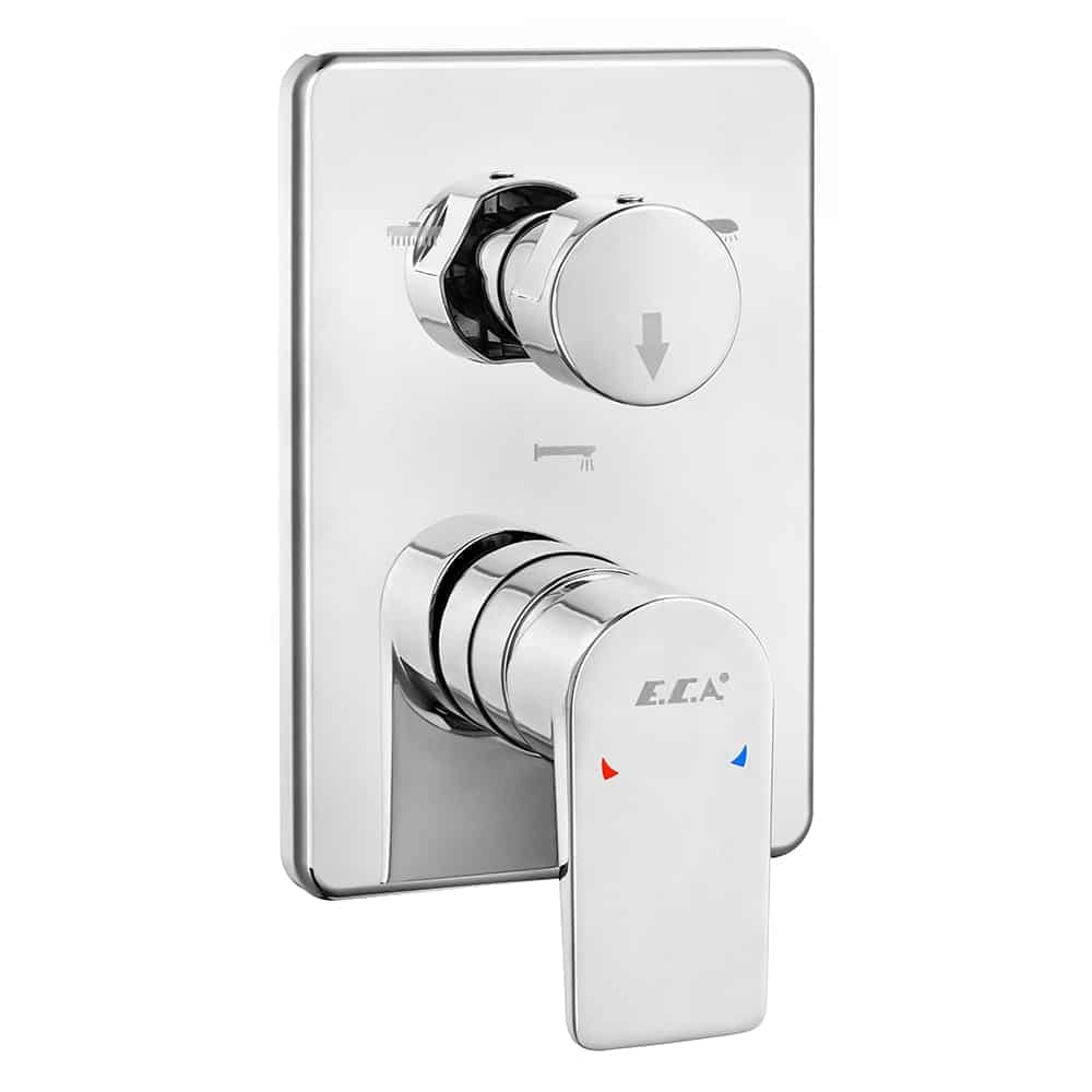 ECA Dalia Ankastre Banyo Bataryası Sıva Üstü 3 Yollu ECA Dalia Ankastre Banyo Bataryası Sıva Üstü 3 Yollu