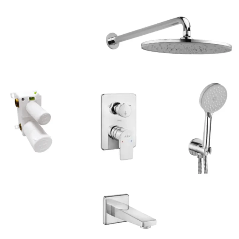 ECA Dalia Ankastre Duş Sistemi 3 Yollu Set - 102199771