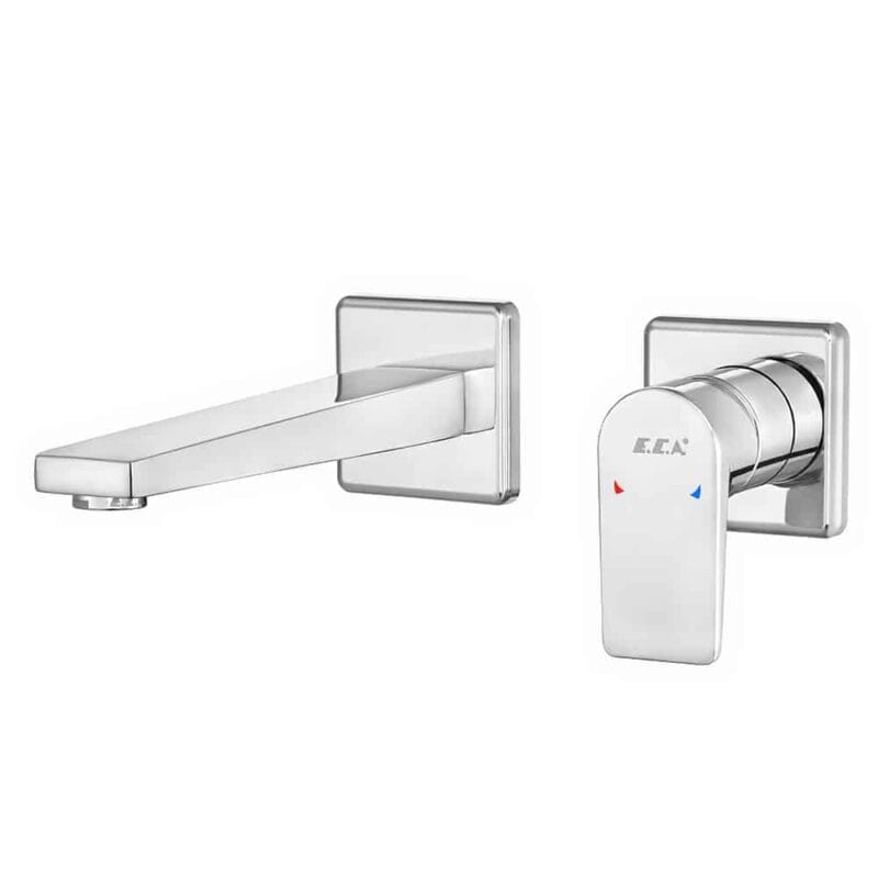 ECA Dalia Ankastre Lavabo Bataryası Sıva Üstü Çift Rozet