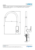 ECA Dalia Eviye Bataryası Kuğu Borulu - 102118354