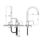 ECA Delta Çift Delikli Eviye Bataryası
