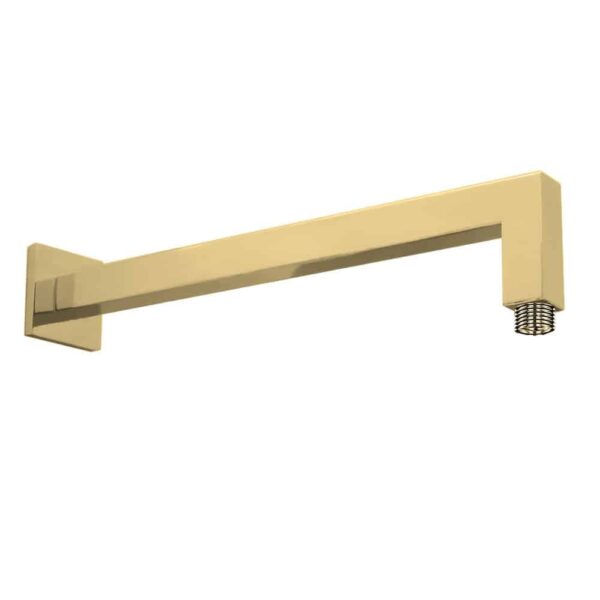 ECA Duş Başlığı Borusu Duvardan Kare Altın 344 mm