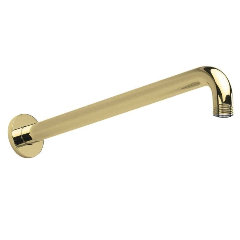 ECA Duş Başlığı Borusu Duvardan Yuvarlak Altın 325 mm