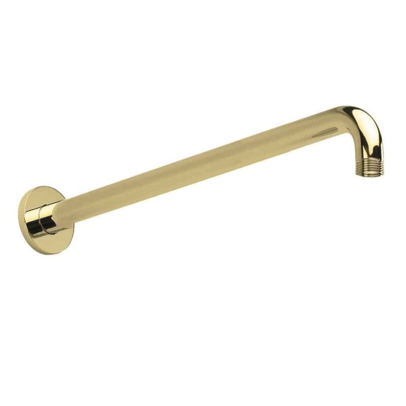 ECA Duş Başlığı Borusu Duvardan Yuvarlak Altın 440,5 mm