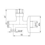 ECA Filtreli Ara Musluk