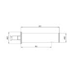 ECA Fotoselli Aplike Lavabo Musluğu, Pilli