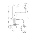 ECA Fotoselli Pilli Lavabo Musluğu