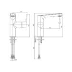 ECA Luna Lavabo Bataryası XL