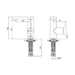 ECA Mina Lavabo Bataryası