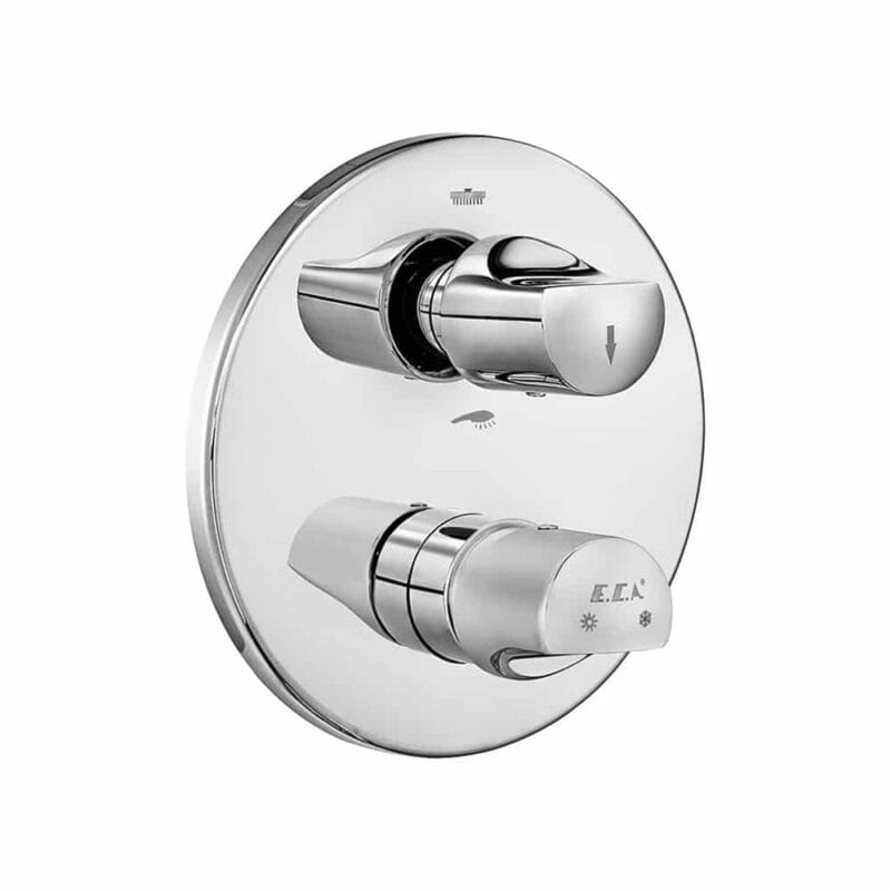 ECA Myra Çift Yollu Ankastre Duş Bataryası