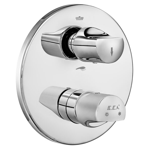 ECA Myra Ankastre Banyo Bataryası Sıva Üstü 2 Yollu - 102167233H-Yde