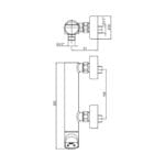 ECA Myra Aplike Duş Bataryası