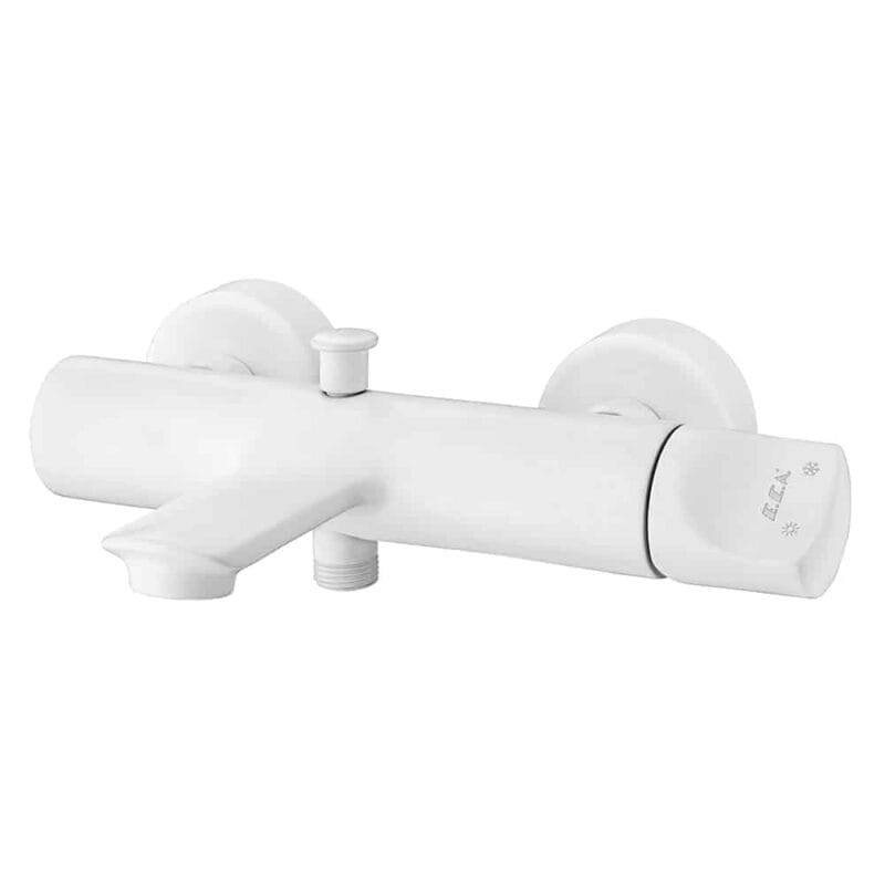 ECA Myra Banyo Bataryası Mat Beyaz