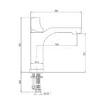 ECA Myra Dokunmatik Lavabo Bataryası