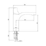 ECA Myra Lavabo Bataryası