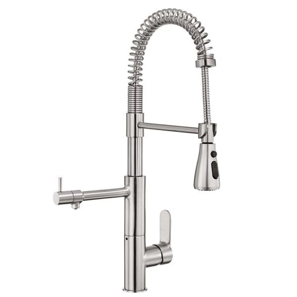 ECA Nita 3 Akışlı Eviye Bataryası Paslanmaz Çelik - 102518350