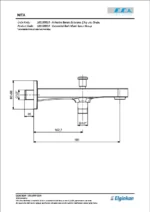 ECA Nita Ankastre Banyo Bataryası Çıkış Ucu (Yön Değiştirici) - 102159010