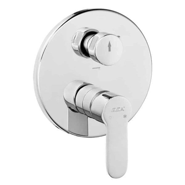 ECA Nita Ankastre Banyo Bataryası Sıva Üstü 3 Yollu