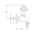 ECA Osmanlı Çamaşır Musluğu