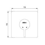 ECA Purity Ankastre Duş Bataryası