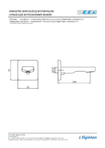 ECA Royal Ankastre Banyo Bataryası Çıkış Ucu - 102159221-K