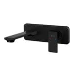 ECA Royal Ankastre Lavabo Bataryası Sıva Üstü Tek Rozet Mat Siyah - 102167621C1-K