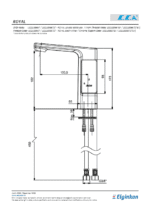ECA Royal Yandan Kollu Lavabo Bataryası - 102188667