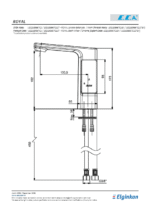 ECA Royal Yandan Kollu Lavabo Bataryası Mat Siyah - 102188667C1