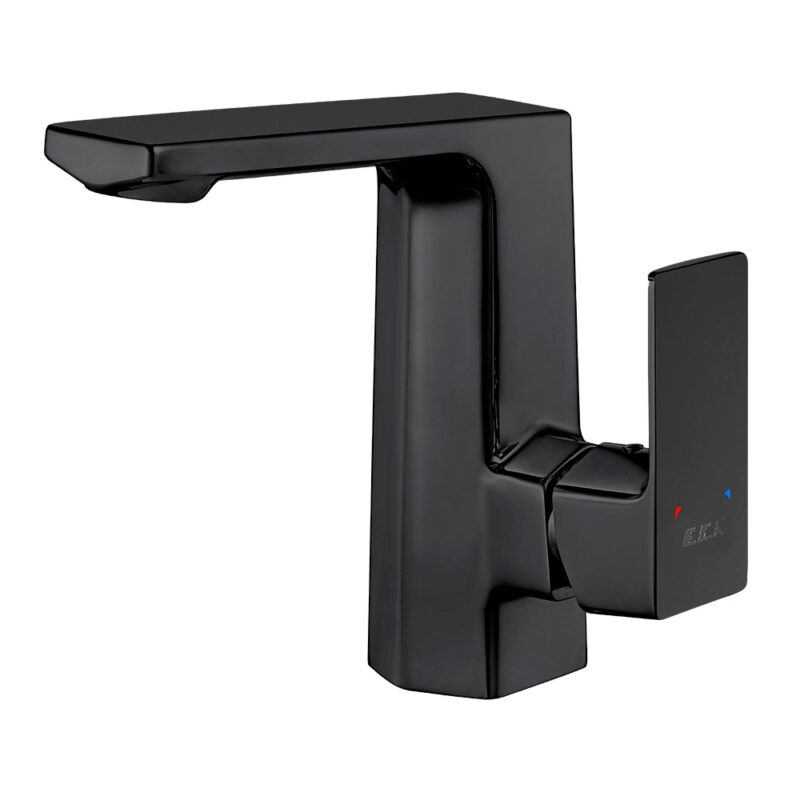 ECA Royal Yandan Kollu Lavabo Bataryası Mat Siyah - 102188667C1