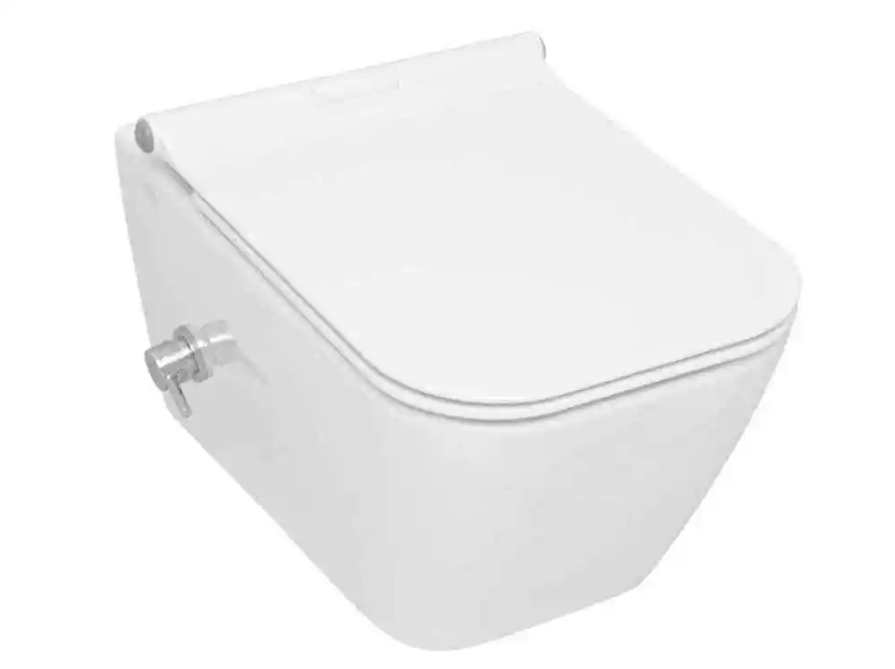 Eca Serel Rita Kanalsız Asma Klozet 52x35,5 - Entegre Taharet Bataryalı