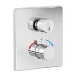 ECA Termostatik Ankastre Banyo Duş Bataryası Sıva Üstü 2 Yol