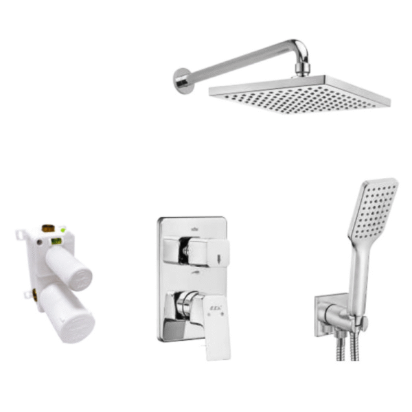 ECA Tiera Ankastre Duş Sistemi 2 Yollu Set - 102199772