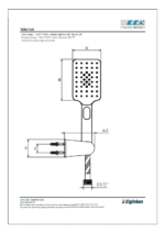 ECA Tiera Plus Mafsallı Üst Takım 3F Pvc - 102117404