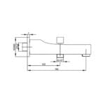ECA Yönlendiricili Ve El Duşu Çıkışlı Ankastre Çıkış Ucu