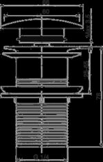 Fontana DR-05 Gold Sifon Üst Takımı