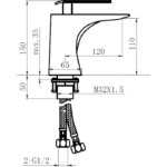 Fontana F-513 Rose Gold Batarya