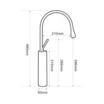 Fontana F-812 Altın Lavabo Bataryası