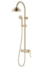 Fontana FA-6052 Fırçalanmış Altın Duş Ünitesi