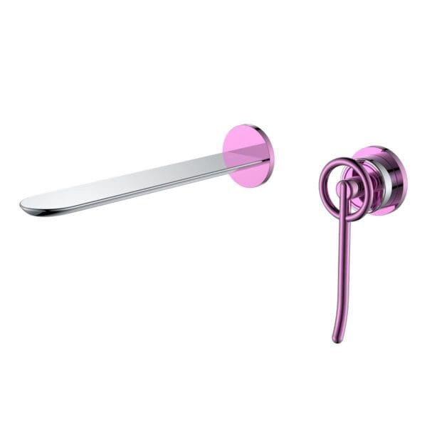 Fontana FA-A5001P Krom & Mor Ankastre Lavabo Bataryası