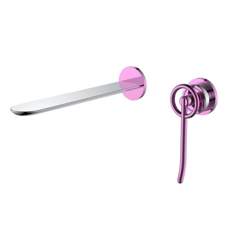 Fontana FA-A5001P Krom & Mor Ankastre Lavabo Bataryası