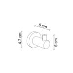 Fontana FJ-20101 Krom Askılık