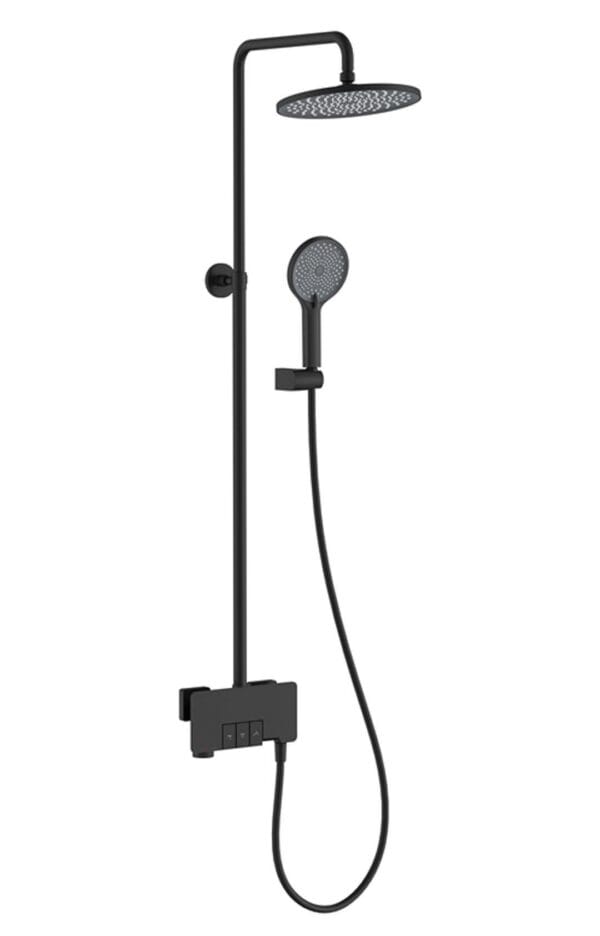 Fontana FJ-3155 Mat Siyah Duş Ünitesi