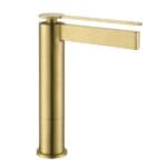 Fontana FJ-6022 Mat Fırçalanmış Altın Yüksek Lavabo Bataryası