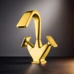 Fontana FK-1012 Altın Lavabo Bataryası