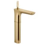 Fontana FK-5122 Yüksek Lavabo Bataryası Mat Altın