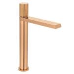 Fontana FK-9123 Parlak Altın Rose Lavabo Bataryası