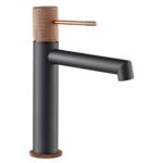 Fontana FM-2119 Gri & Şampanya Lavabo Bataryası