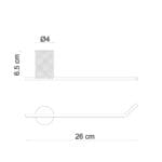 Fontana FN-70205 Altın & Siyah Havluluk