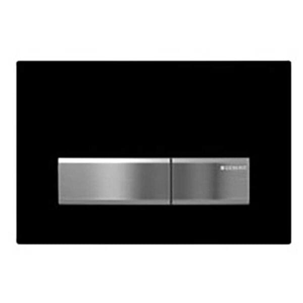 Geberit Alpha50 Kumanda Kapağı Çift Basmalı Siyah 115.060.DW.1