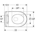 Geberit iCon Beyaz Asma Klozet Seti